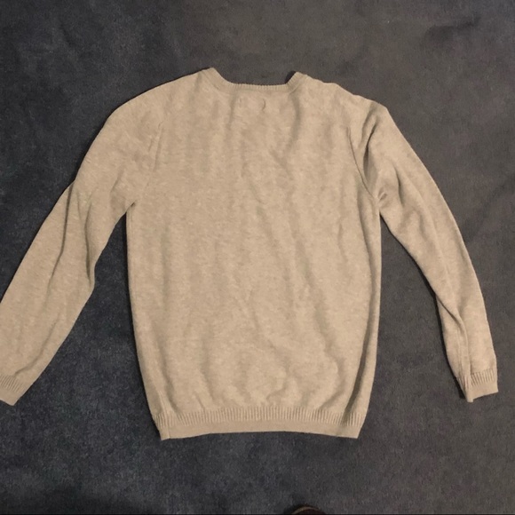 Jack & Jones Core Knit V-Neck Crewneck Long Sleeve - Picture 3 of 5